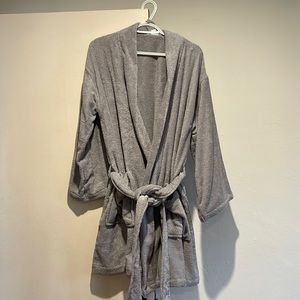 Terry cloth robe